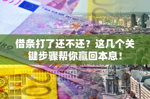 北京借条打了还不还？这几个关键步骤帮你赢回本息！
